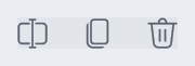 Row buttons